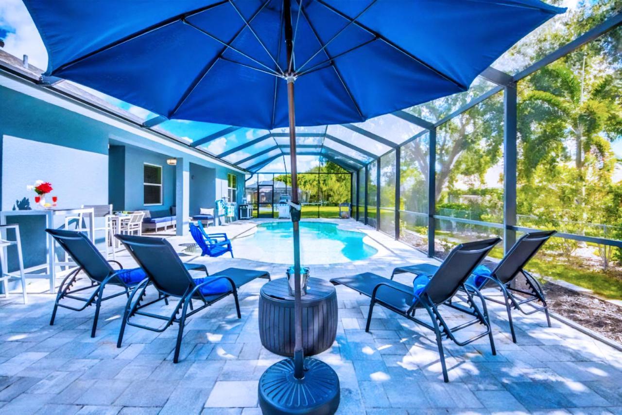 Beautiful Cape Coral Oasis! King Bed, Bbq, Heated Pool, Pvt Yard & Much More! Exterior foto