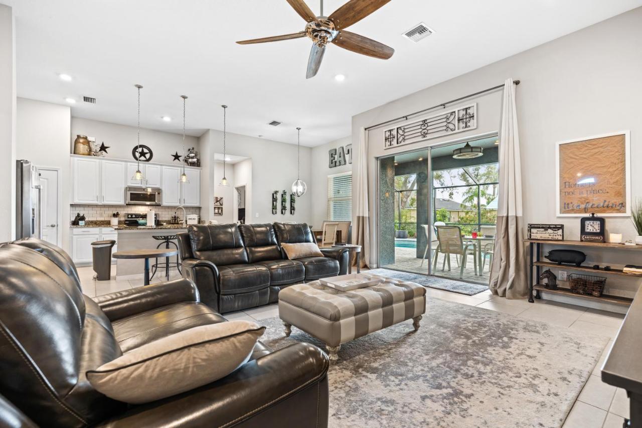 Beautiful Cape Coral Oasis! King Bed, Bbq, Heated Pool, Pvt Yard & Much More! Exterior foto
